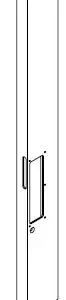hinterstutze keilverschluss - bd20-opsh-2395-mit türgelenk-ih2000-r