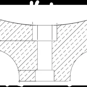 handle - locking pin - underrun protection