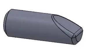 inox sicherungsstift zum schließen der hinteren tür