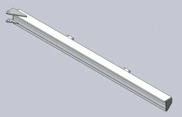 querholm - bd - con - schwenkbar - aluminium - boden bedienung