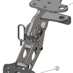 stossfängerträger rs-urs - manuell - links