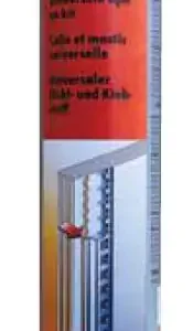 kocher von 290 ml ms-polymer klebe-dichtmasse grau ral 7004