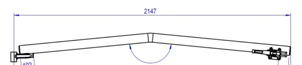 geplooide ronde hoepel met gietstuk tpx (stas_bx) (uk)