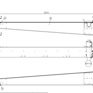 arm zusammengebaut hinten - 1teilig dachnetz