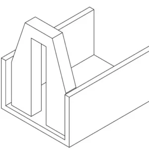montagestück drehbep. stas027c=st286a+stas286c